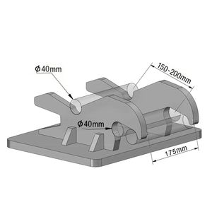 Compattatore a Piastra Elettroidraulico da 2-4 Tonnellate, Capacità Compatta 19" TMG ECP21, Applicabile in Agricoltura e Edilizia - Product Image 3