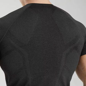 Chemise de compression à manches longues pour homme Codylundi, imprimé animal, séchage rapide, coupe sportive, col rond, vêtements d'été, polyester/coton - Product Image 4