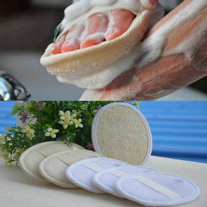 Natural Loofah Bath Sponge Bulk Order Plant Fiber Body Scrubber for Retail Packaging Wholesale Distribution and Export Trade - Product Image 6