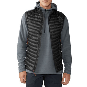 Nueva Chaqueta de Invierno Personalizada de Moda, Chaqueta Acolchada con Cuello Alto y Logotipo Frontal, Chaleco sin Mangas para Hombre, Impermeable - Product Image 2