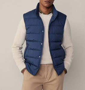 Mens <b>Thermal</b> <b>Gilet</b> Jacket Sleeveless Lightweight Insulated Warm Winter Outdoor Casual Vest Custom Wholesale Garment Manufacturer - Product Image 2