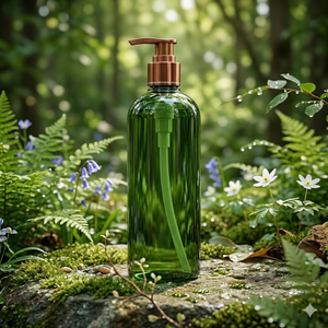 Luxury Frosted PET Plastic Cosmetic Packaging <b>Bottles</b> with <b>Pump</b> 100ml/200ml/500ml Capacity Vietnam Manufacturer - Product Image 2