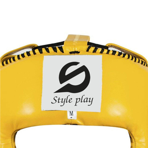 New Arrival High Quality Leather <b>Head</b> Guards for Boxing MMA Training Latest Design Customized logo Boxing <b>Head</b> Guards - Product Image 3