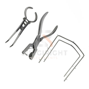 Kit de Dique de Goma 4 Piezas, Set de Aislamiento Dental Pediátrico y para Adultos, Acero Inoxidable, Certificado CE Clase I, 1 Año de Garantía por Blush Surgical - Product Image 6