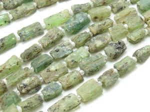 AAMNA GEMS Peridot Vert Clair Cristal Naturel Coupe Rose Forme Carrée Petites Perles de Pierres Précieuses Libres pour Fabrication de Bijoux 8 Pouces (Lot de Troisième Partie) - Product Image 4