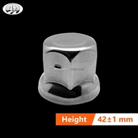 Couvercle d'écrou de roue en acier inoxydable, 31/32/33mm, pour roues de camion