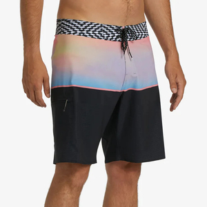 Custom Logo Men's Casual Beach Swimwear Mid Drawstring Breathable Waterproof Quick Dry Surf <b>Athletic</b> Men Beach Shorts - Product Image 3