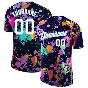 Maillot de baseball personnalisé en sublimation, tenue en tissu rafraîchissant, vêtement de sport léger, uniforme, fabrication OEM en gros - Product Image 4