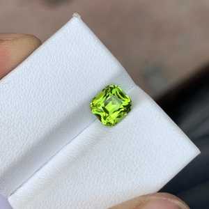 Piedra Preciosa de Peridoto Natural, Facetada, Verde, de Primera Calidad, para Joyería - Product Image 2