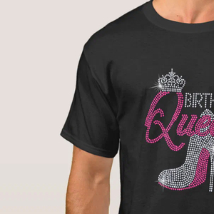 Camiseta Casual de Franela para Hombre con Pedrería, Antiarrugas, 100% Algodón de Alta Calidad, Ecológica, Transpirable, con Logotipo/Colores Personalizados - Product Image 4