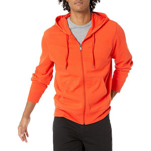 New Arrival Men's Casual Plain Zipper Hoodie High Quality Casual Style Customizable Long Sleeve <b>Zip</b> <b>Up</b> Hoodie For Winter - Product Image 3
