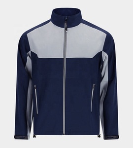 Chaqueta Deportiva para Hombre con Bloques de Color, de Secado Rápido, Impermeable, Transpirable, con Cuello Alto, para Deportes al Aire Libre - Product Image 1