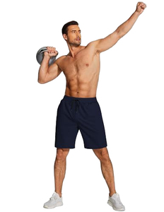 กางเกงขาสั้นผ้าฝ้ายผสมป่านสำหรับผู้ชายรุ่นปี 2026 สีพื้น เอวยางยืด ทรงหลวม ใส่สบายสำหรับฤดูร้อน กางเกงลำลองสำหรับกิจกรรมกลางแจ้ง กางเกงขาสั้นสไตล์ไบค์เกอร์ ผ้ายืดสแปนเด็กซ์ - Product Image 6