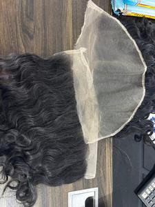 Extensiones de cabello frontal rizado y voluminoso HD con diferentes texturas, tamaño 13*4, extensiones de cabello natural, colección de la mejor calidad. - Product Image 2