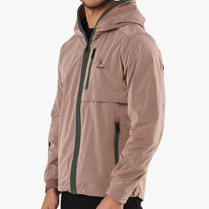 Chaqueta cortavientos transpirable para hombre de marca privada, para uso en exteriores, cómoda y transpirable, chaqueta de invierno al mejor precio. - Product Image 3