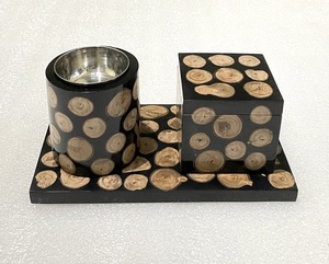 Unique Design Resin Bakhoor Burner Tray <b>Set</b> Resin Mubkhar Tray <b>Set</b> Incense Burner Tray <b>Set</b> Loban At very good factory Price - Product Image 5