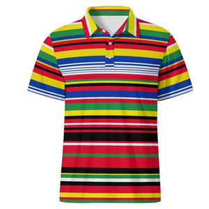 Camiseta Polo de Poliéster con Estampado 3D de los 80s y 90s, Camiseta Retro de Verano con Cuello Solapa, Camiseta Holgada de Manga Corta para Hombre, Camiseta con Botones - Product Image 2