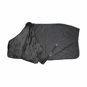 Manta Impermeable para Caballo con Cuello Alto, 3 Correas para las Patas, Doble Cierre Frontal en el Pecho, Gran Solapa para la Cola, Uso Invernal, Ripstop 600D - Product Image 6