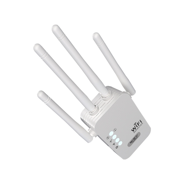 Wifi Repeater AC1200mbps Dual Band Wifi signal Booster 2.4Ghz & 5.8Ghz Wifi signal Booster Range Extender