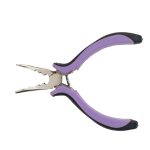 Pince à extensions capillaires de haute qualité pour micro-anneaux, extensions de cheveux avec poignée ergonomique pour usage en salon - Product Image 4