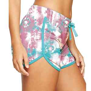 Shorts de Baño de Verano de Secado Rápido, a la Moda, Suaves y Cómodos, con Cintura Elástica, Ideales para Diversión al Aire Libre, Shorts de Playa para Mujer - Product Image 4