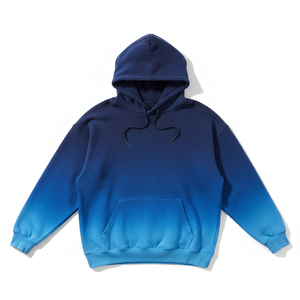 Custom Sun Faded Hoodie Drop Shoulder Boxy Fit Heavyweight 100% Cotton Vintage Acid Wash Distressed Oversized Fleece Men - Product Image 1