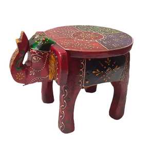 Handmade Painted <b>Elephant</b> Figurine Animal Theme Stone Craft Home <b>Decoration</b> <b>Decorative</b> Figurine - Product Image 5