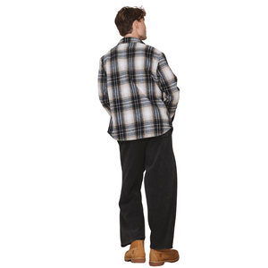 Pantalones de pana personalizados para hombre, corte holgado, pierna recta, cintura con cordón, estilo casual urbano, venta al por mayor de fábricas de ropa OEM - Product Image 2