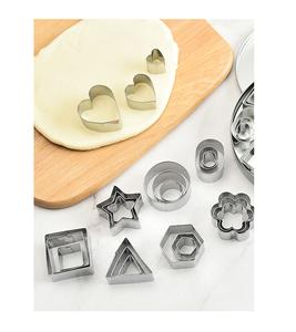 Cortadores de Galletas, Cortadores de Pastelería, Cortador de Galletas Metálico, Utensilios de Cocina, Herramientas para Hornear, Herramientas Metálicas para Galletas, Grado Alimenticio - Product Image 5