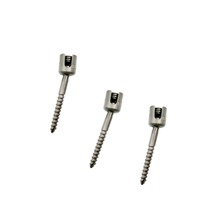 Tornillos de masilla lateral C1 para la columna cervical superior Longitud: 26–30 mm Diámetro: 3.5 mm Instrumentos quirúrgicos para columna vertebral - Product Image 1