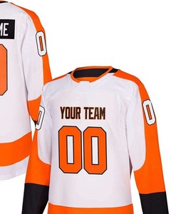 Camiseta de Hockey sobre Hielo Personalizada para Hombre, Cuello en V, Manga Corta, Impresión por Transferencia de Calor, Nombre del Equipo 23, Color Granate Dorado, Transpirable y que Absorbe la Humedad - Product Image 5