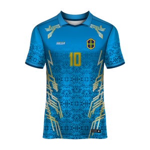 Maillots de foot personnalisés pour garçons, design sur mesure, logo personnalisé, 100% polyester, impression par sublimation, séchage rapide - Product Image 5