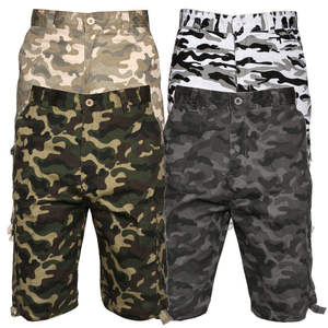 Shorts de sport camouflage cargo multi-poches pour loisirs, coupe ample, polyvalents, shorts d'été pour hommes, prix raisonnable, OEM - Product Image 1