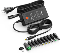 Adaptateur secteur universel 45W AC DC 5V 6V 7.5V 9V 12V 13.5V 15V, transformateur d'alimentation pour appareils électroniques domestiques
