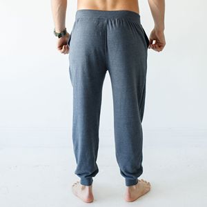 Wholesale Custom Winter Men's Joggers Sweatpants <b>Elastic</b> <b>Waist</b> Breathable Quick Dry Solid Casual Baggy Oversized Trousers - Product Image 5