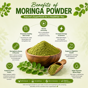 Poudre de Moringa de Qualité Alimentaire en Gros 100g Extrait Pur d'Herbes Poudre Verte Poudre de Feuilles de Moringa Emballage Sous Vide en Vrac - Product Image 3