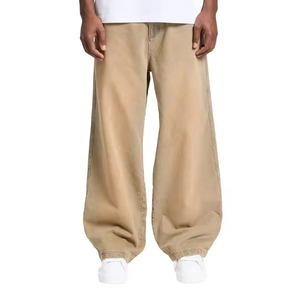 Fabricant de jeans en denim pour hommes, style smart casual, fournisseur de jeans pour le bureau sur mesure, OEM haut de gamme, marque privée - Product Image 1
