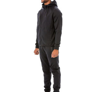 Conjunto Deportivo de 2 Piezas para Entrenamiento de Invierno, Personalizado por Inland Industries, en Algodón, Cortavientos, Transpirable, con Cordón Ajustable y Cierre - Product Image 4