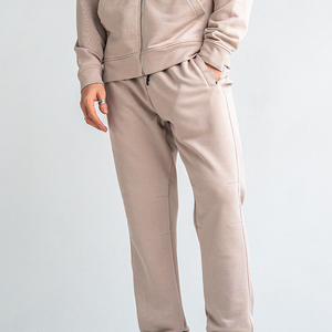 Ensemble de survêtement unisexe grande taille personnalisable pour sports d'hiver, respirant, imprimé, avec col à capuche, motif uni, décontracté, 100% coton - Product Image 4