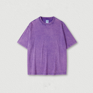 Camiseta Casual de Manga Corta para Hombre, Corte Regular, Diseño Personalizado, Cómoda, 100% Algodón, Transpirable, Bordado, Patrón Sólido - Product Image 5