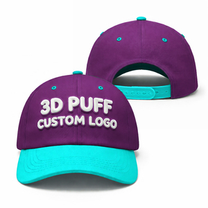 Gorras de Diseño Personalizado de Alta Calidad, Transpirables, de Secado Rápido, Protección Solar para Exteriores, Gorras de Béisbol con Impresión 3D en Relieve - Product Image 4