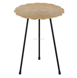 Ensemble de table basse moderne en aluminium de haute qualité pour salon, meubles de maison IHA IHAT278 - Product Image 1