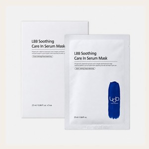 มาส์กหน้าเกาหลี LBB Soothing Care In Serum Mask 25 มล. x 5 ชิ้น ผลิตในเกาหลี 25 มล. x 5 แผ่นสีขาว ไฮยาลูรอนิค แอซิด - Product Image 6