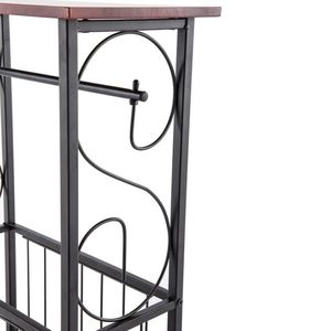 Tavolino Multifunzionale da Interno con Ripiani per Bagno, Pratico Tavolino Laterale - Product Image 3