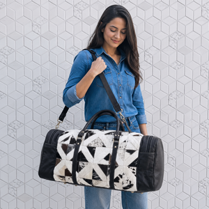 High Quality Cowhide Leather Luggage <b>Bags</b> Unique Designer Handmade <b>Bag</b> Unisex Travel <b>Bag</b> Multi Uses Big Size Duffel <b>Bag</b> - Product Image 3