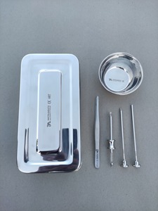 Kit HRT Trocar 3,5 mm pour insertion de pellets de remplacement hormonal, instruments chirurgicaux en acier inoxydable, manuel, haute qualité, 1 set - Product Image 5