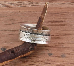 Minimalist Classic 925 <b>Silver</b> Dainty <b>Stacking</b> Band <b>Ring</b> for Women Simple Geometric Design Wedding & Party Daily Wear Jewelry - Product Image 3