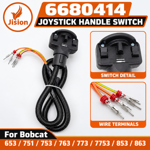Nuevo Interruptor de Palanca de Avance y Retroceso JISION 6680414 para 653 / 751 / 753 / 763 / 773 / 7753 / 853 / 863 - Product Image 2