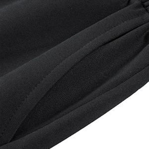 Conjunto de Camiseta y Pantalones Cortos de Algodón Casual para Hombre, Color Sólido, Transpirable, Cuello Redondo, Ropa de Punto para Verano, Conjunto de Camiseta de Algodón Estampada para Otoño - Product Image 4