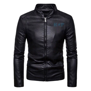 Veste en cuir pour homme, coupe ajustée élégante, respirante, très demandée, vestes en cuir de haute qualité pour la mode hivernale - Product Image 1